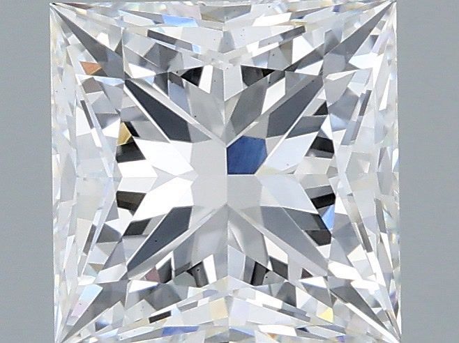2.58 ct. princess Lab Grown Diamond front image