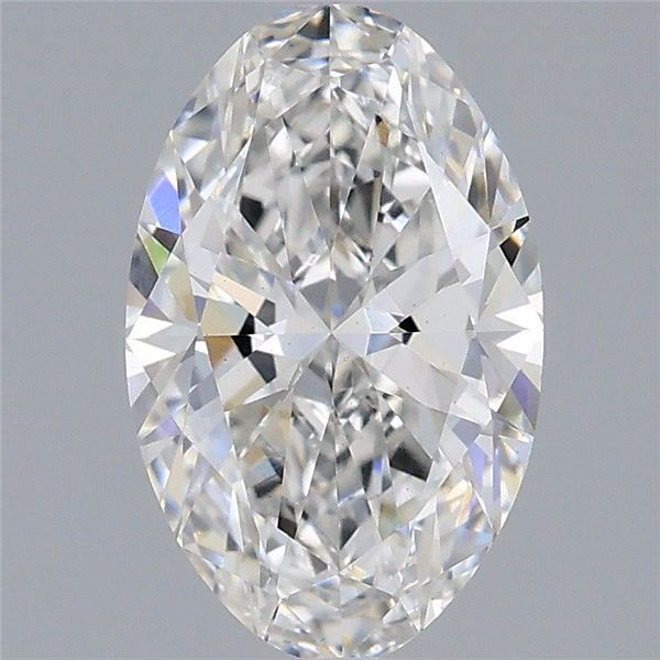 1.63 ct. oval Lab Grown Diamond front image