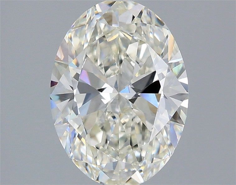 2.06 ct. oval Lab Grown Diamond front image