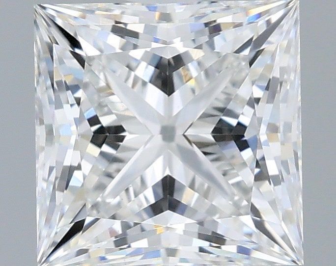 2.09 ct. princess Lab Grown Diamond front image