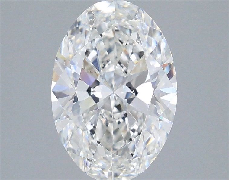 2.10 ct. oval Lab Grown Diamond front image