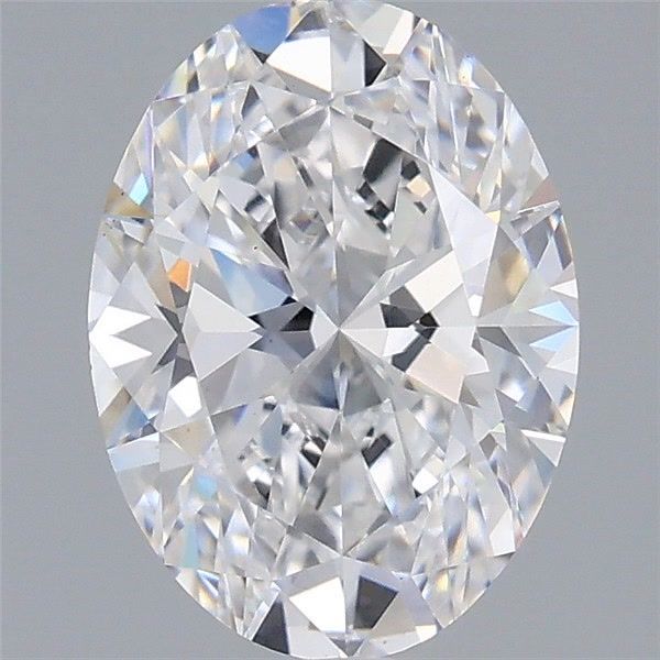 2.01 ct. oval Lab Grown Diamond front image