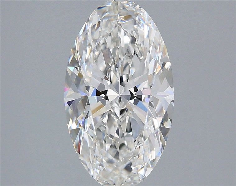 2.77 ct. oval Lab Grown Diamond front image