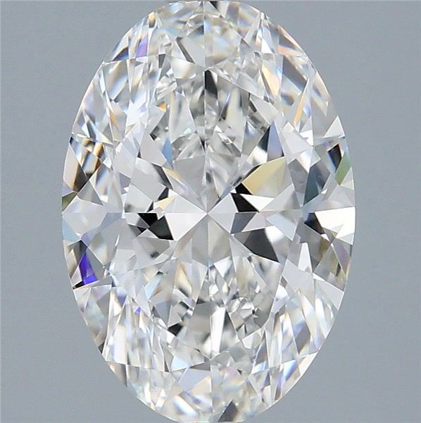 2.59 ct. oval Lab Grown Diamond front image