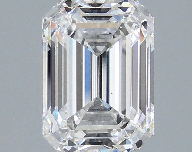 2.57 ct. emerald Lab Grown Diamond front image