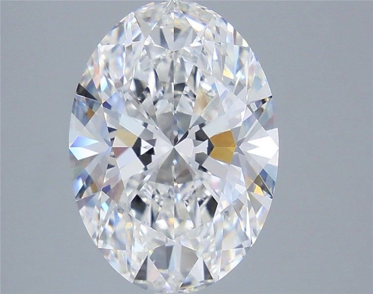 5.05 ct. oval Lab Grown Diamond front image