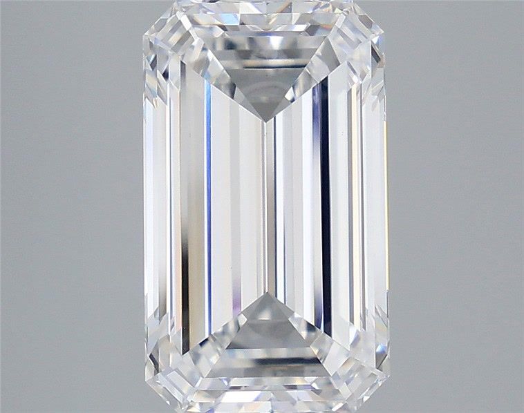 5.04 ct. emerald Lab Grown Diamond front image