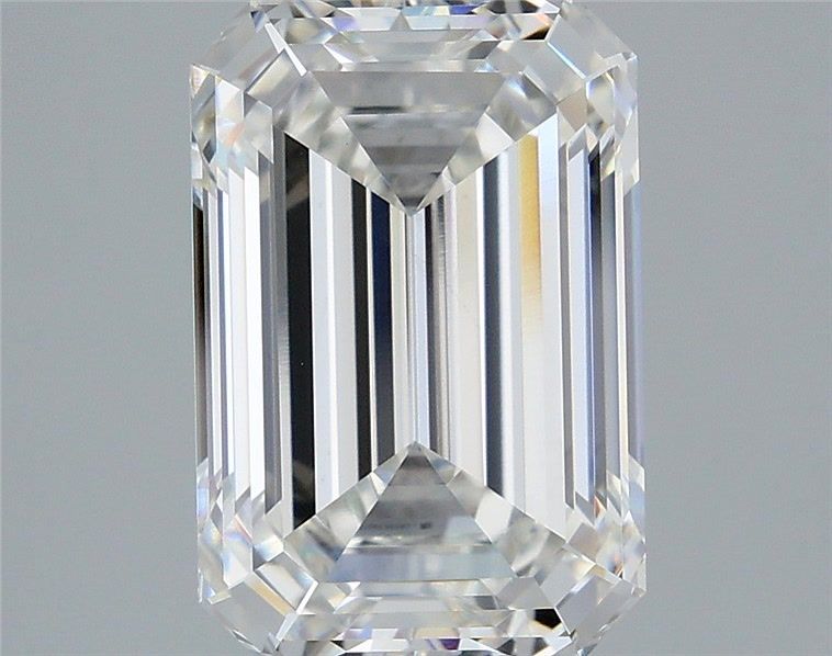 4.15 ct. emerald Lab Grown Diamond front image