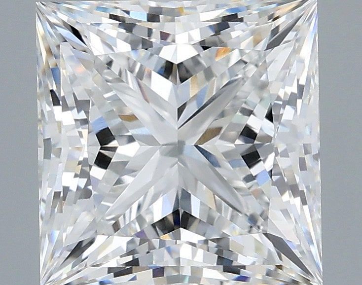 4.04 ct. princess Lab Grown Diamond front image