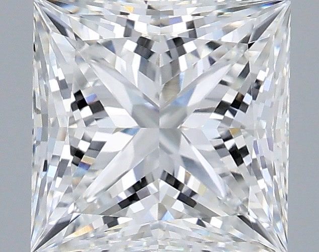 2.57 ct. princess Lab Grown Diamond front image