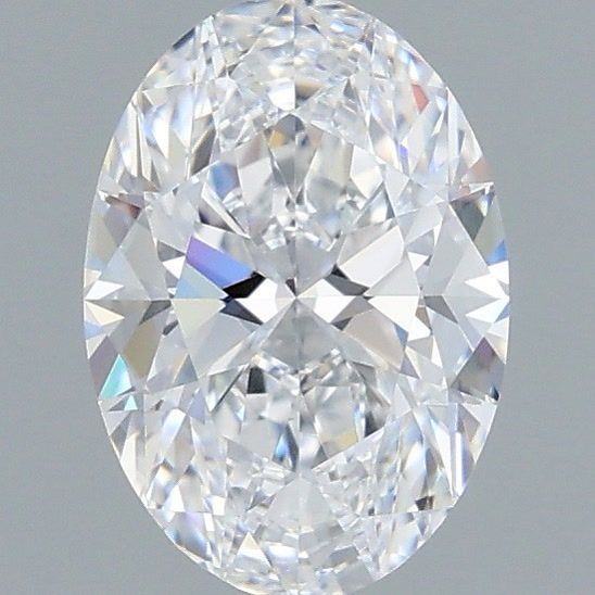 1.24 ct. oval Lab Grown Diamond front image