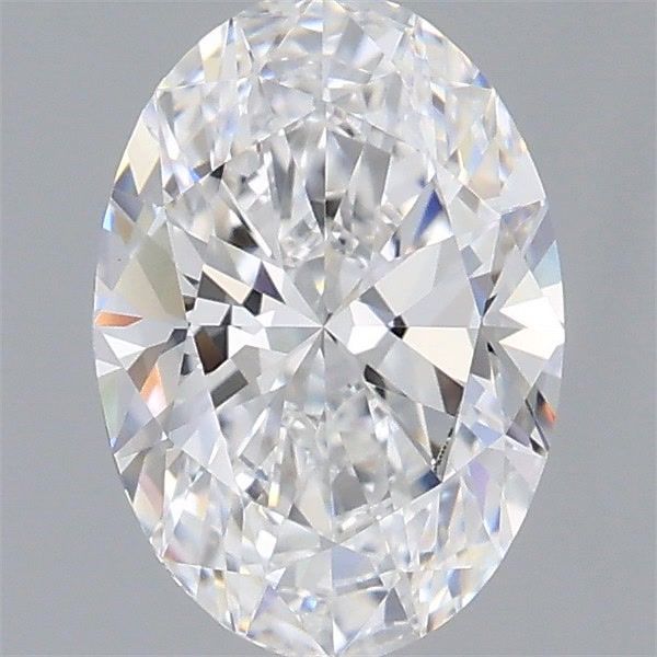 1.12 ct. oval Lab Grown Diamond front image