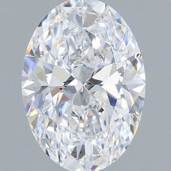 1.37 ct. oval Lab Grown Diamond front image