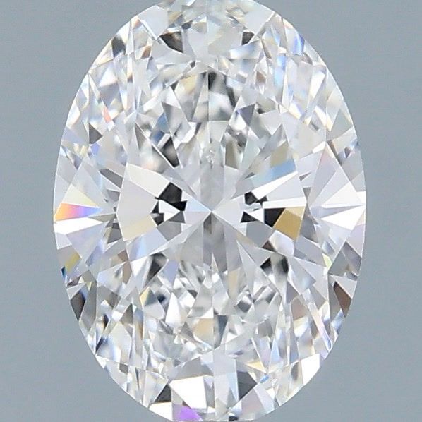 1.23 ct. oval Lab Grown Diamond front image