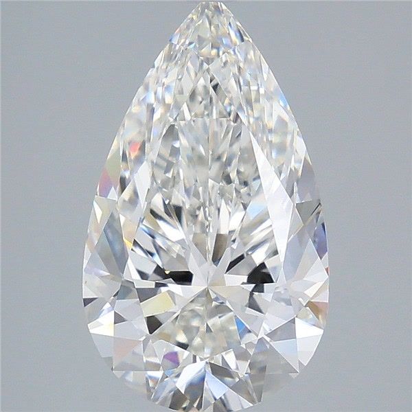 4.09 ct. pear Lab Grown Diamond front image