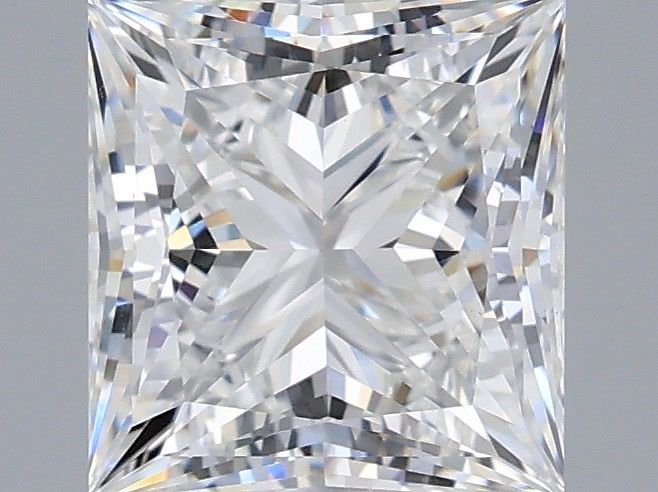 1.50 ct. princess Lab Grown Diamond front image