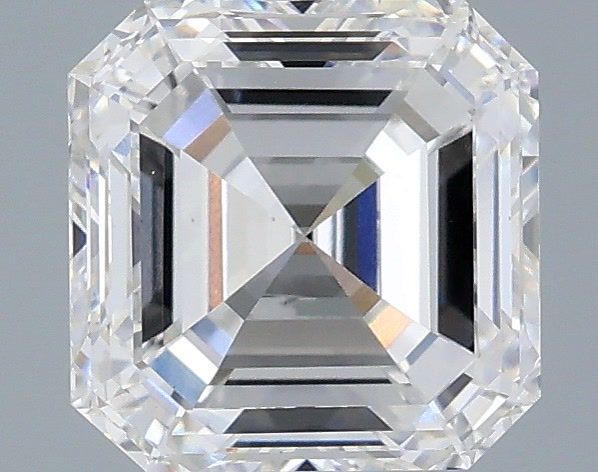 2.08 ct lab-grown Asscher Diamond