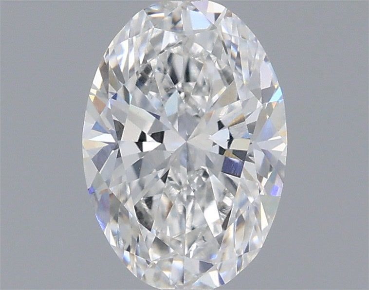 0.77 ct lab-grown Oval Diamond