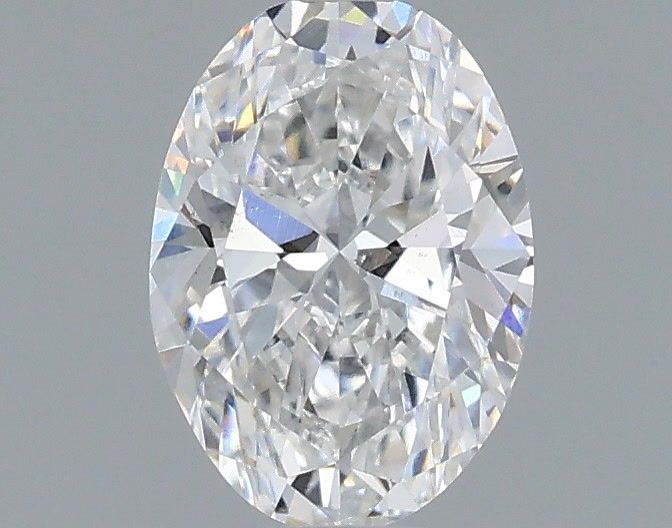 0.77 ct lab-grown Oval Diamond