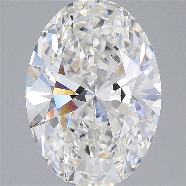 3.04 ct. oval Lab Grown Diamond front image