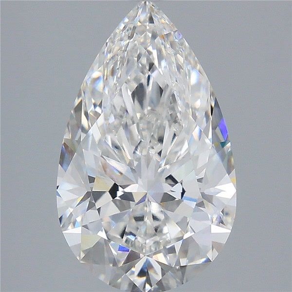 4.08 ct. pear Lab Grown Diamond front image