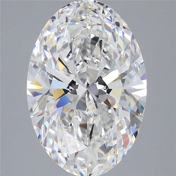 4.67 ct. oval Lab Grown Diamond front image