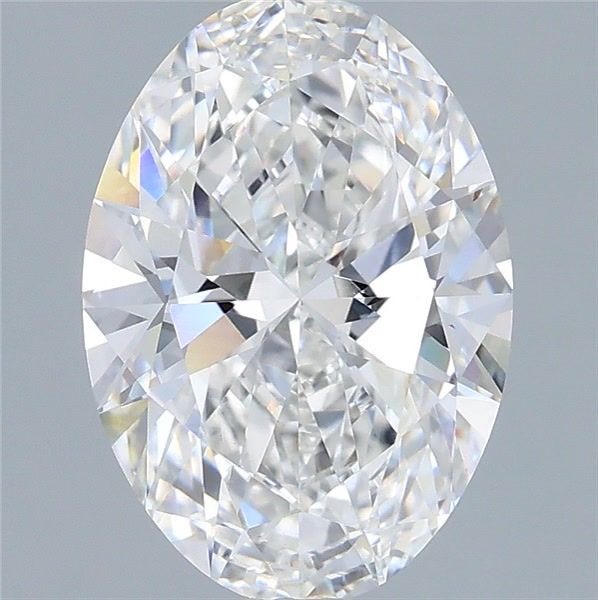 3.06 ct. oval Lab Grown Diamond front image