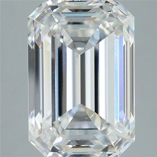 5.55 ct. emerald Lab Grown Diamond front image
