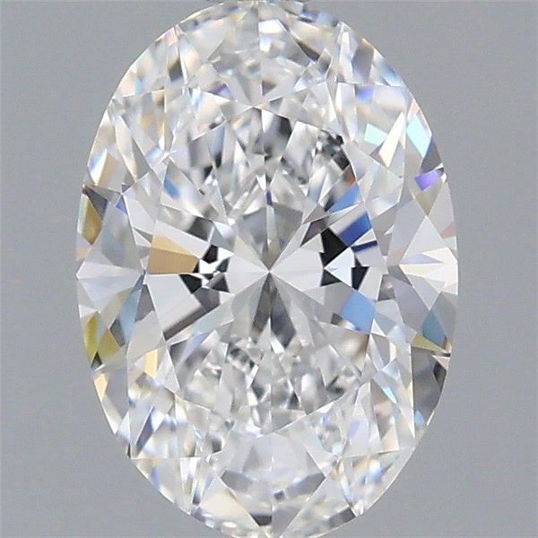 1.24 ct. oval Lab Grown Diamond front image