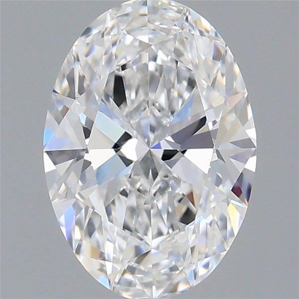 1.23 ct. oval Lab Grown Diamond front image