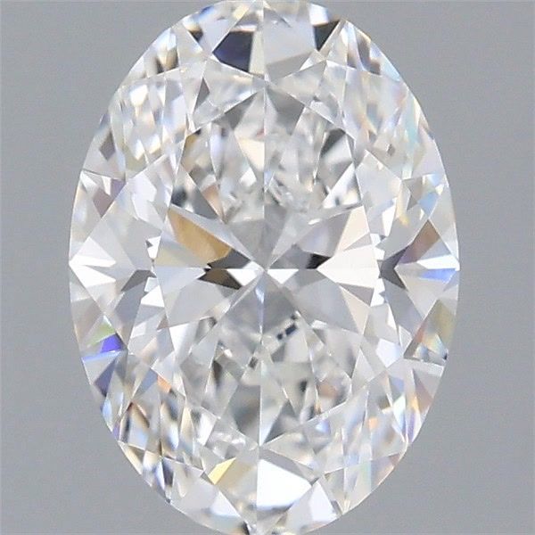 1.24 ct. oval Lab Grown Diamond front image