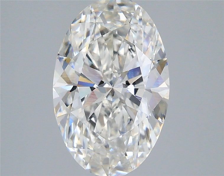 3.02 ct. oval Lab Grown Diamond front image