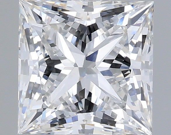 2.05 ct. princess Lab Grown Diamond front image