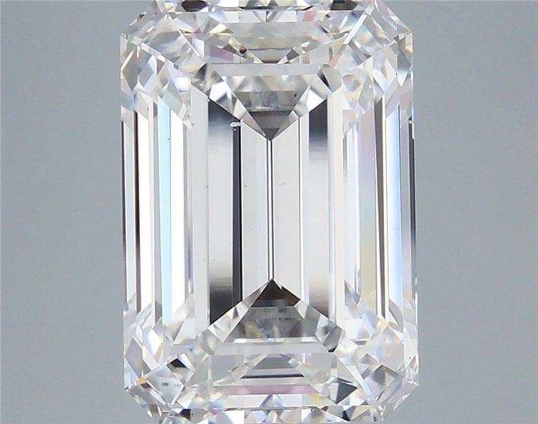 10.01 ct. emerald Lab Grown Diamond front image