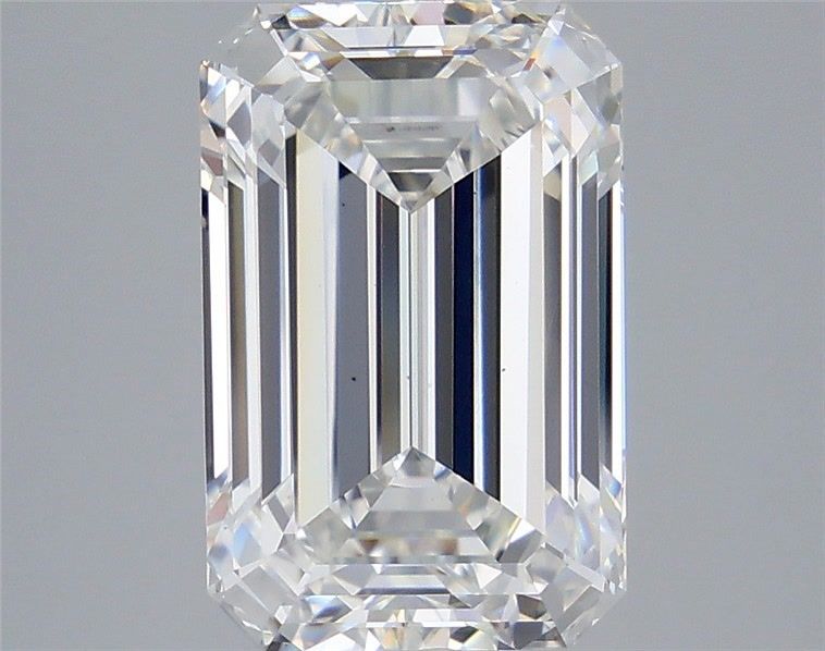 4.98 ct. emerald Lab Grown Diamond front image