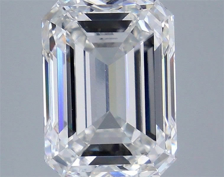 5.59 ct. emerald Lab Grown Diamond front image