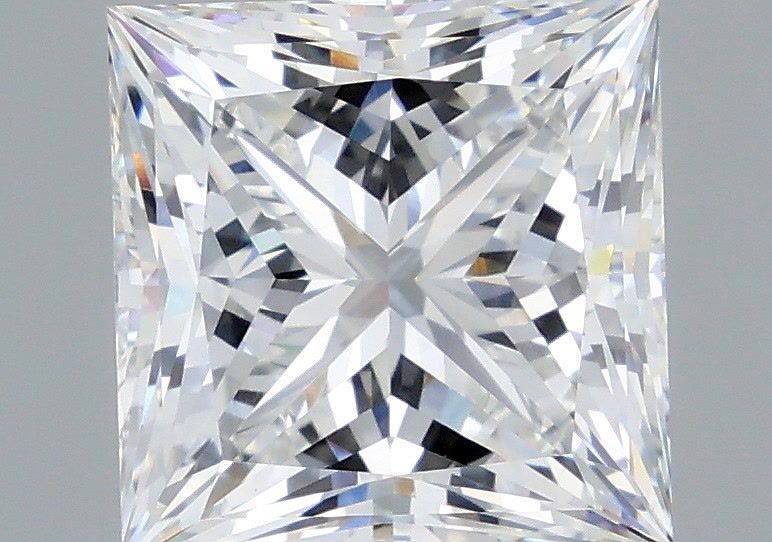 5.01 ct. princess Lab Grown Diamond front image