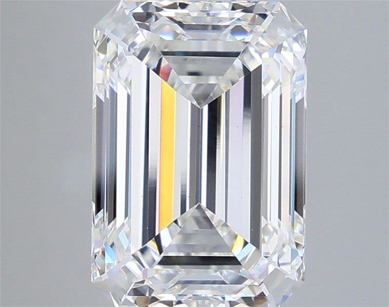 5.06 ct. emerald Lab Grown Diamond front image