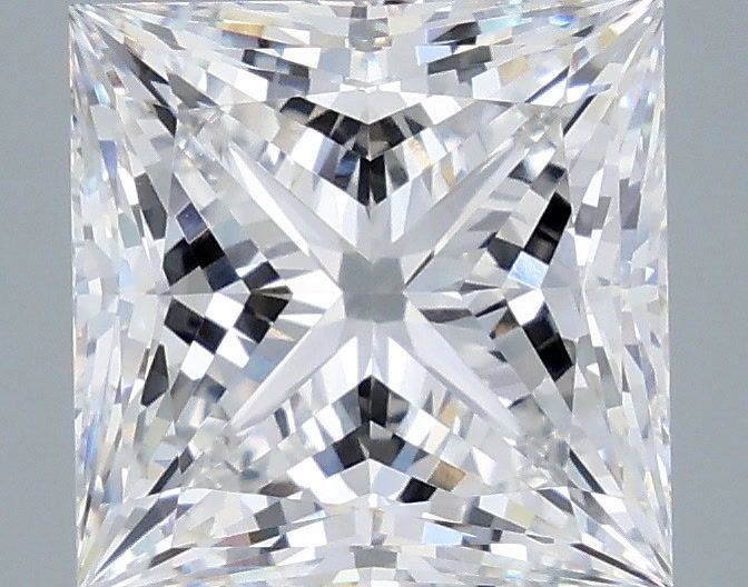 5.01 ct. princess Lab Grown Diamond front image