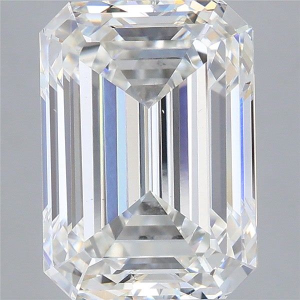 5.01 ct. emerald Lab Grown Diamond front image