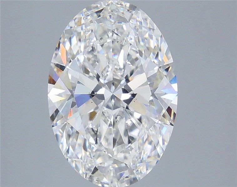 5.03 ct. oval Lab Grown Diamond front image