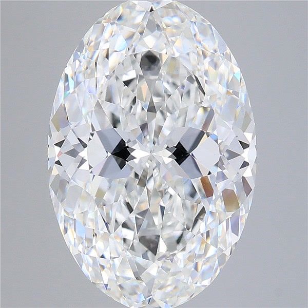 7.08 ct. oval Lab Grown Diamond front image