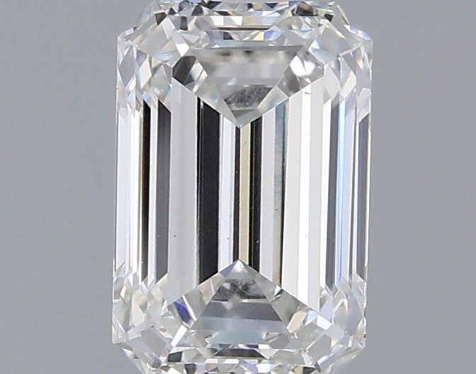 1.53 ct. emerald Lab Grown Diamond front image
