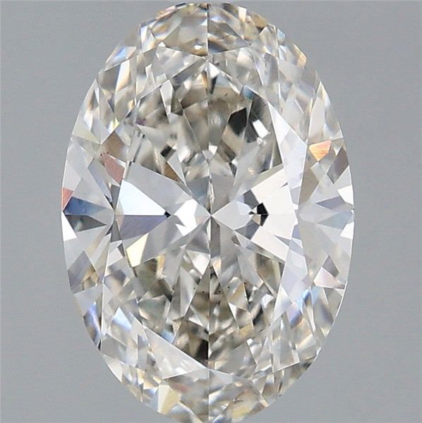 2.10 ct. oval Lab Grown Diamond front image