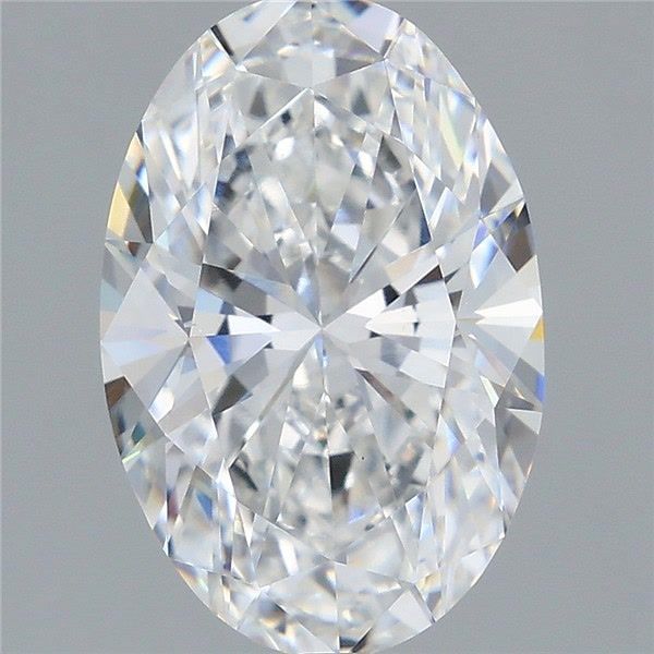 2.61 ct. oval Lab Grown Diamond front image