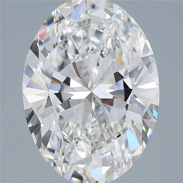 3.02 ct. oval Lab Grown Diamond front image