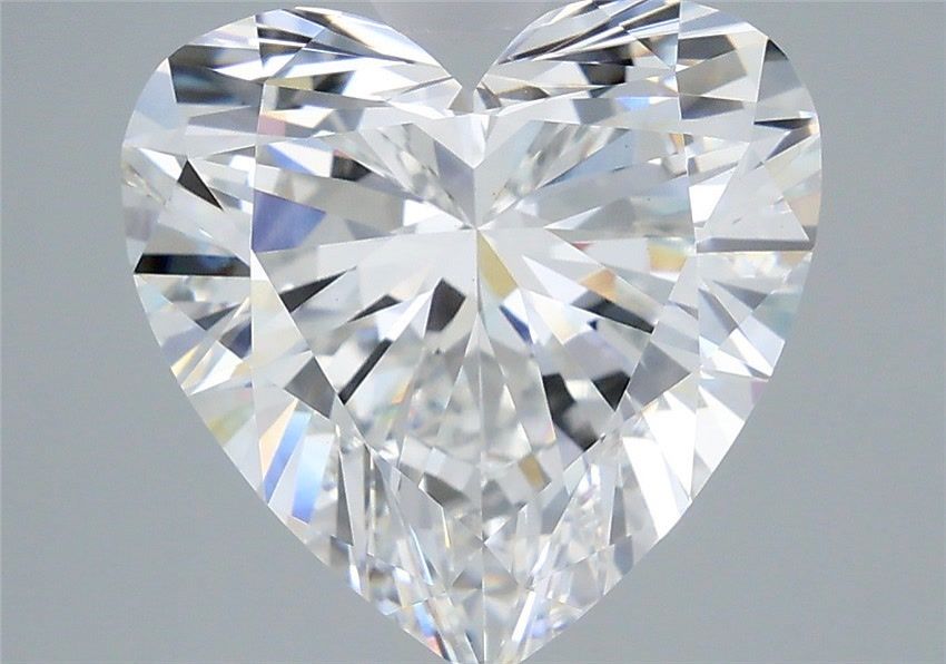 5.99 ct. heart Lab Grown Diamond front image
