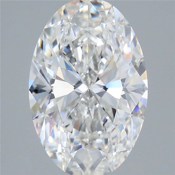 4.04 ct. oval Lab Grown Diamond front image