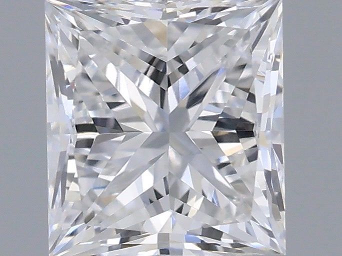 0.60 ct. princess Lab Grown Diamond front image