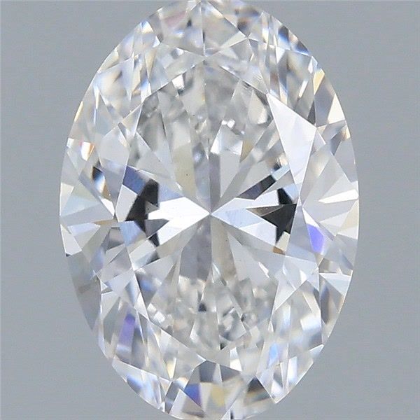 0.87 ct. oval Lab Grown Diamond front image